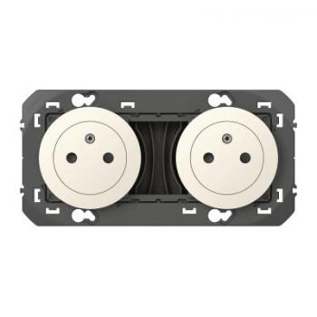  2X2P+T PRECABLEES BLANC 