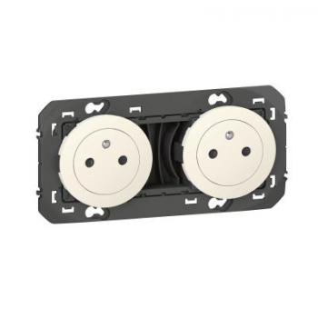  2X2P+T PRECABLEES BLANC 