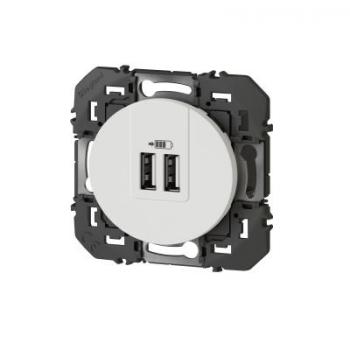  CHARG 2USB A+A 2.4A 12W BL 