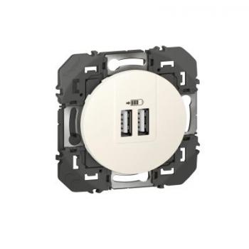  CHARG 2USB A+A 2.4A 12W BL 