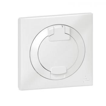  2P+T IP44 BLANC 