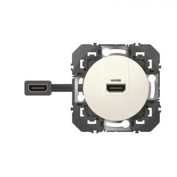  PRISE HDMI PRECONNECTEE BLANC 