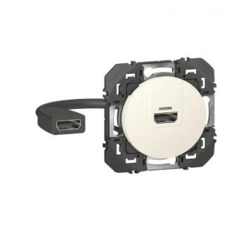  PRISE HDMI PRECONNECTEE BLANC 