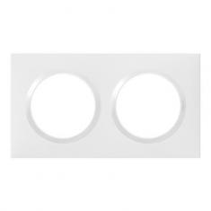 PLAQUE 2P BLANC 