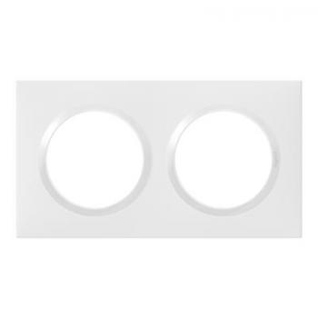  PLAQUE 2P BLANC 