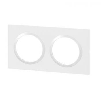  PLAQUE 2P BLANC 