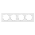  PLAQUE 4P BLANC 