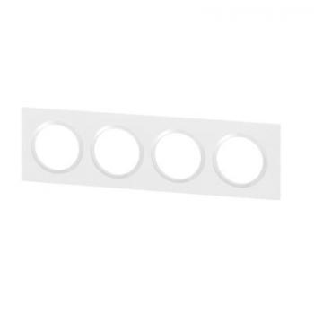  PLAQUE 4P BLANC 