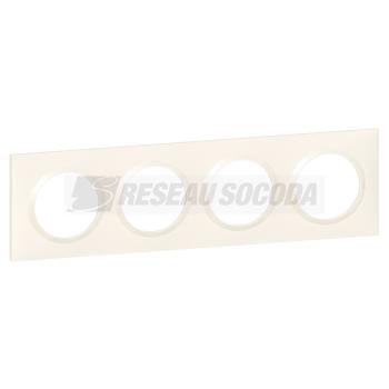  PLAQUE 4P BLANC 