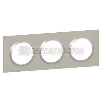  PLAQUE 3  POSTES PLUME 