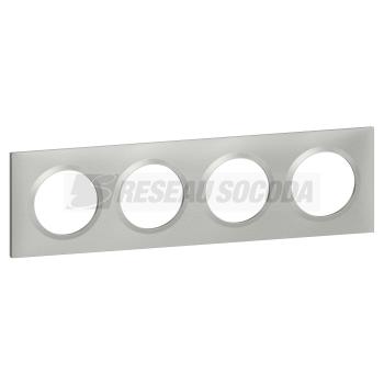  PLAQUE 4P ALUMINIUM 