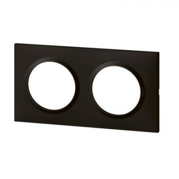  PLAQUE 2P NOIR VELOURS 