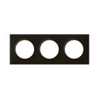  PLAQUE 3P NOIR VELOURS 