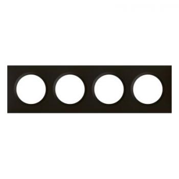  **PLAQUE 4P NOIR VELOURS 
