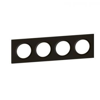  **PLAQUE 4P NOIR VELOURS 