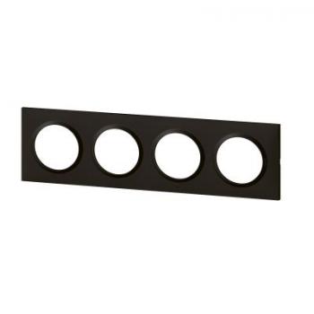  **PLAQUE 4P NOIR VELOURS 