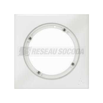  PLAQUE 1P IP44 BLANC 