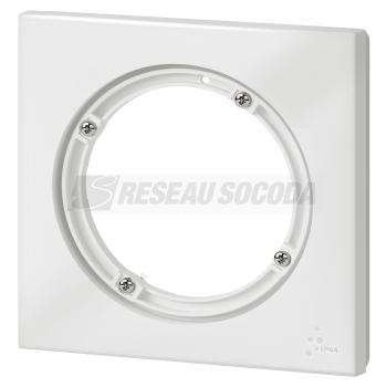  PLAQUE 1P IP44 BLANC 