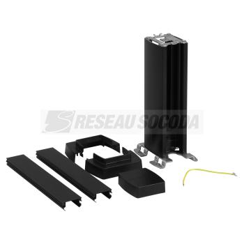  COLONNETTE 1 CPT 45 0,30M NOIR 