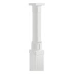  KIT FINITION PERCHE PVC BLANC 