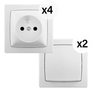  LOT 2XINTER VV+4X2P+T CPLT BLC 