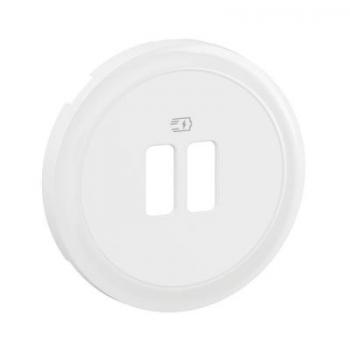 ENJO SIMPLE/DOUBLE USB BLANC 