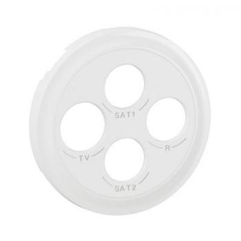  ENJO PRISE TV-R-SAT-SAT BLANC 
