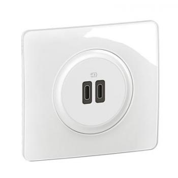  CHARGEUR 2USB C+C 20W BA 