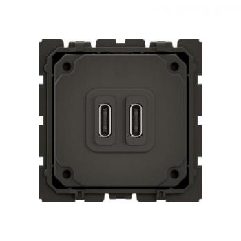  CHARGEUR 2 USB C+C 30W 