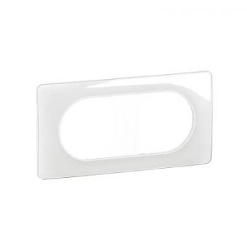  PLAQUE 4 A 5 MOD BLANC EMAILLE 