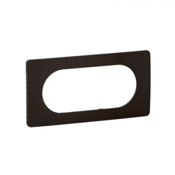  PLAQUE 4 A 5 MODULES NOIR MAT 