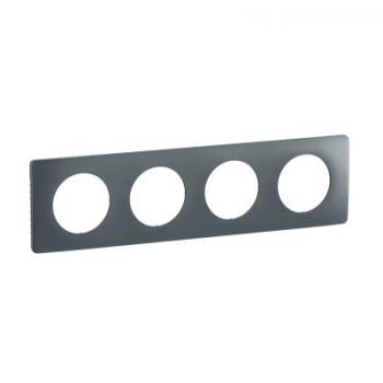  PLAQUE 4 POSTES BLEU ORAGE 