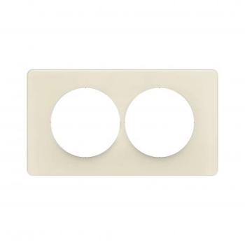  PLAQ 2P ENTR. 57 BLANC AMANDE 