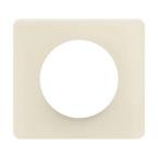  PLAQUE 1 POSTE BLANC AMANDE 