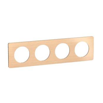  PLAQUE 4 POSTES HETRE 