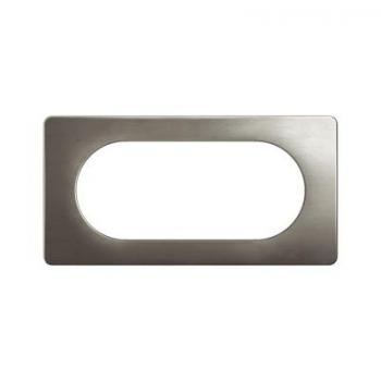  PLAQUE 4 A 5 MOD ACIER SATINE 