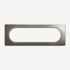  PLAQUE 6 A 8 MOD ACIER SATINE 