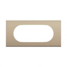  PLAQUE 4 A 5 MOD NICKEL SATINE 