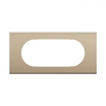  PLAQUE 4 A 5 MOD NICKEL SATINE 