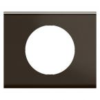  PLAQUE 1P NICKEL SOMBRE SATINE 