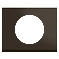  PLAQUE 1P NICKEL SOMBRE SATINE 