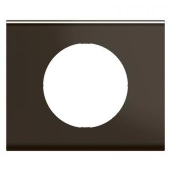  PLAQUE 1P NICKEL SOMBRE SATINE 