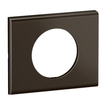  PLAQUE 1P NICKEL SOMBRE SATINE 