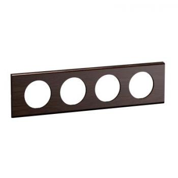  PLAQUE 4 POSTES FRENE WENGUE 