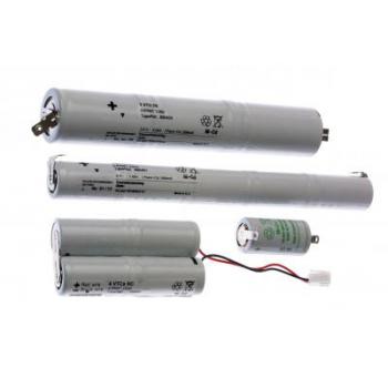  PACK 2x4x1,2V-0.6Ah-Ecosafe 