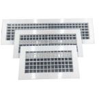  GRILLE DBLE DEFELX ABS BLANCHE 