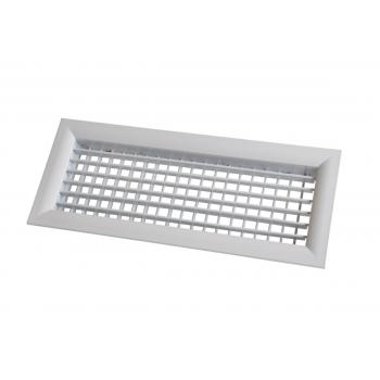  GRILLE SIMPLE DEFLEX ABS BLANC 