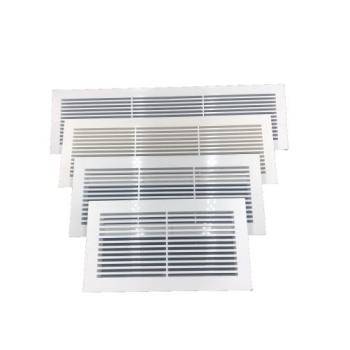  GRILLE SIMPLE DEFLEX ABS BLANC 