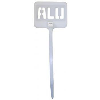  LOT 25 ETIQUETTES CABLE ALU 
