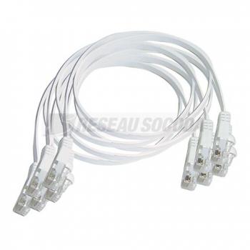  CORDON RJ45/FICHE IEC TV 2 m 
